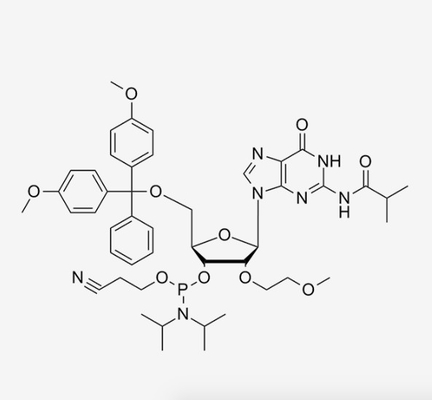 -2'-O-MOE-G(iBu)-CE-RNA Nukleosida Fosforamidit HPLC 98% CAS 251647-55-9
